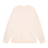 AMIRI Cotton V-Neck Bones Cardigan Sweater Apricot